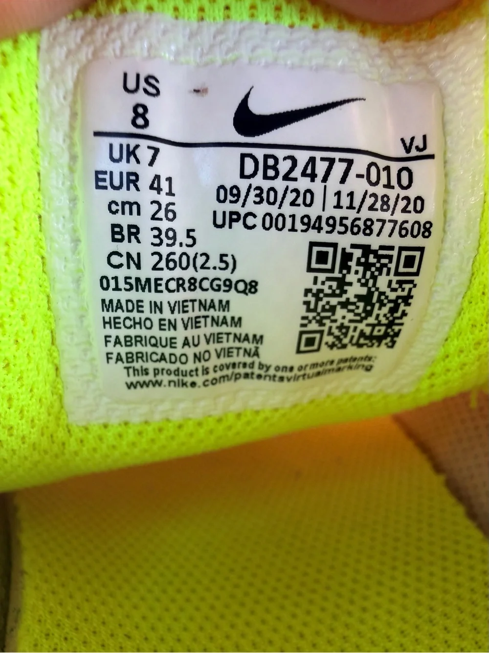 Nike Crater Impact DB2477-010 Light Bone/Black Men's Low Top Mesh Sneakers
